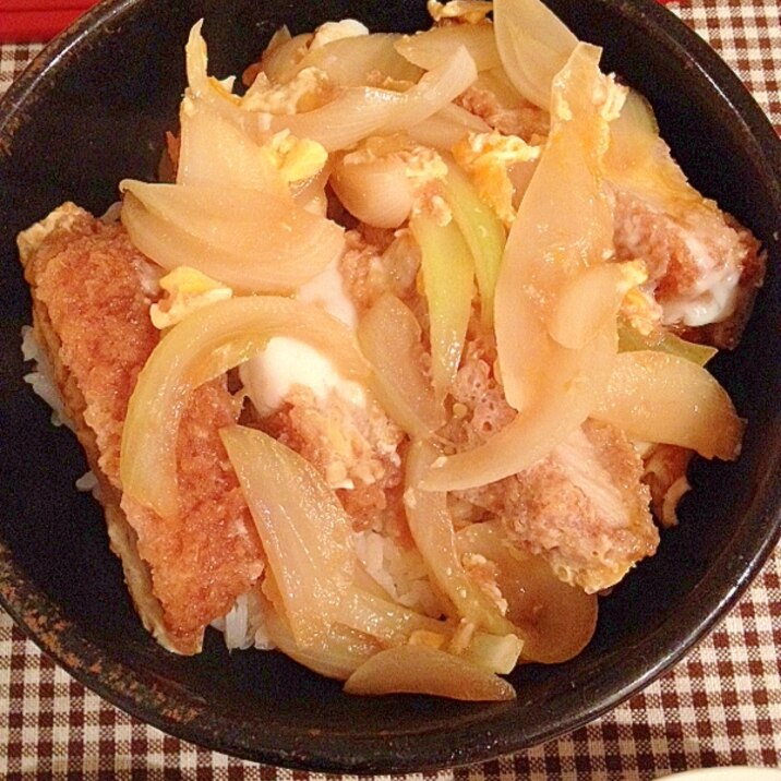 簡単！がっつりご飯！かつ丼！